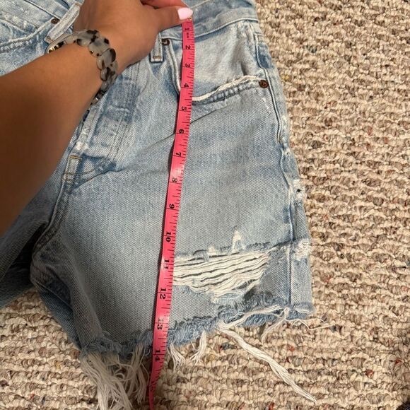 AGOLDE Riley Short in Groove- Size 23 - Picture 10 of 11